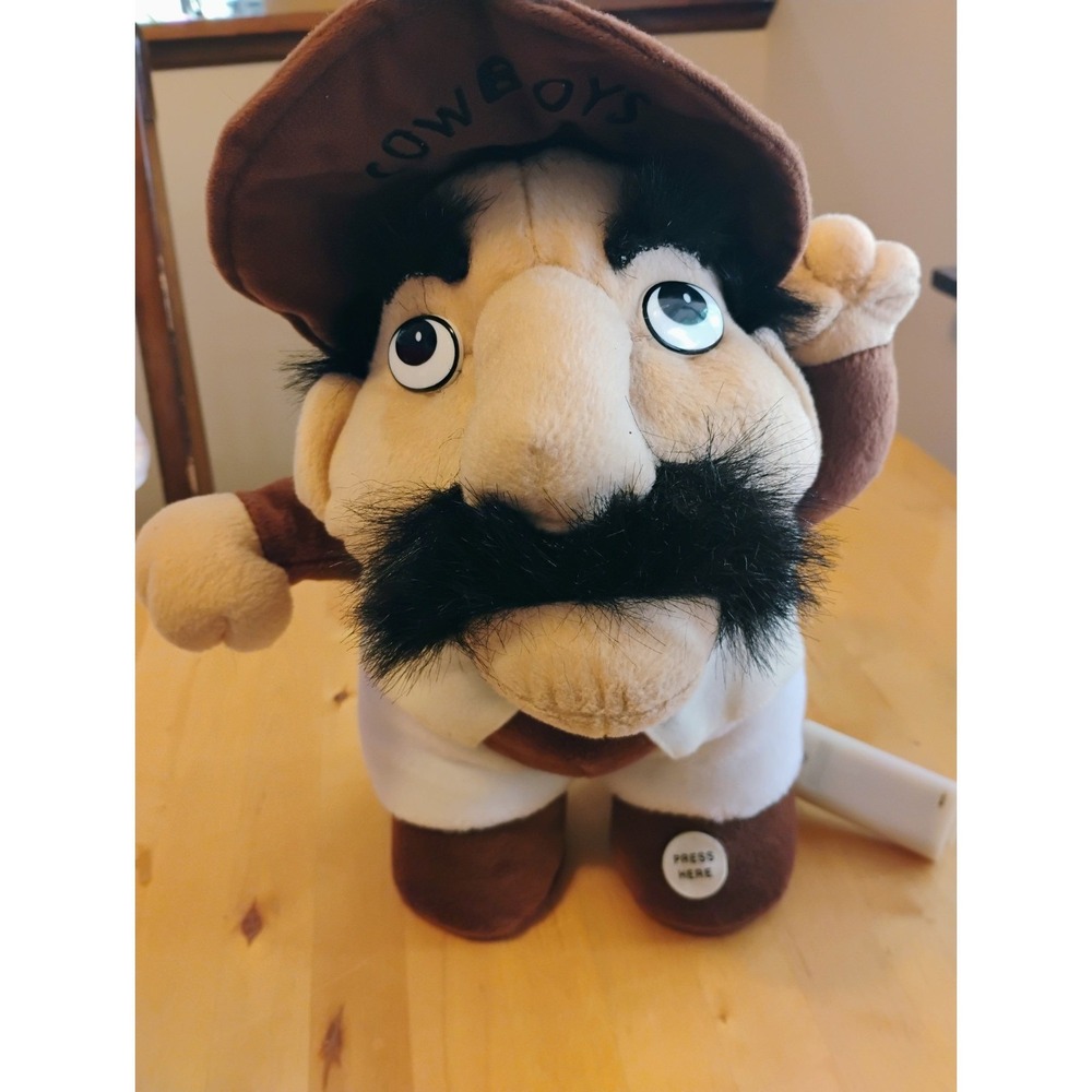 UW University of Wyoming Cowboys Pistol Pete Plush Applause TESTED Stuffed Music